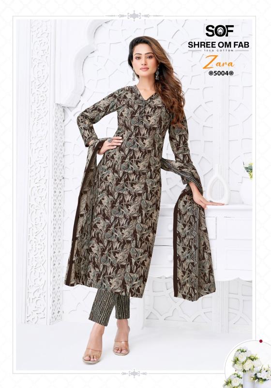 Sof zara vol-5 wholesale cotton dress materials new catalogue